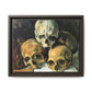 Cézanne, Paul - Pyramid of Skulls (1901) - Matte Canvas, Framed