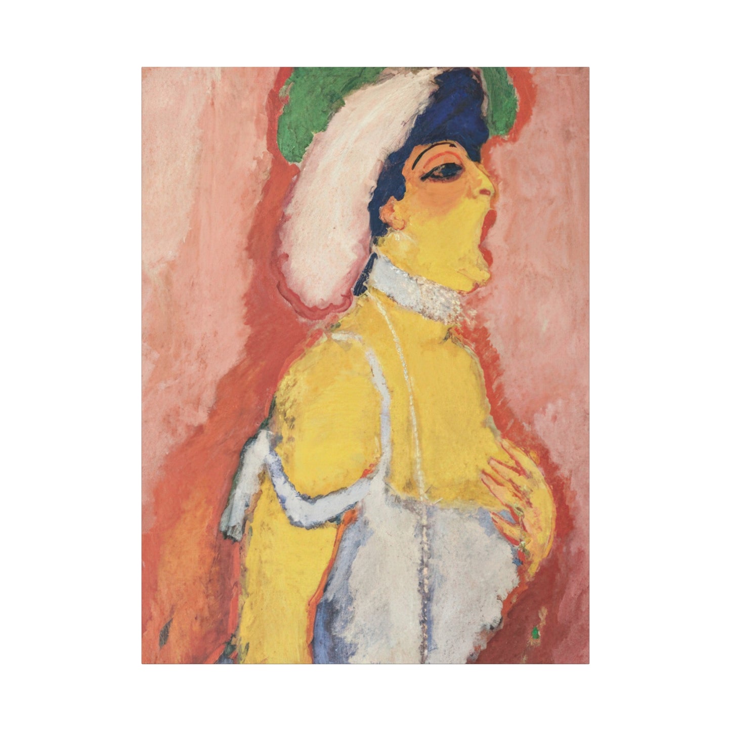 Van Dongen, Kees - Modjesko, Soprano Singer (1908) - Canvas Block, unframed