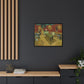 Van Gogh, Vincent - The Night Cafe (1888) - Matte Canvas, Framed
