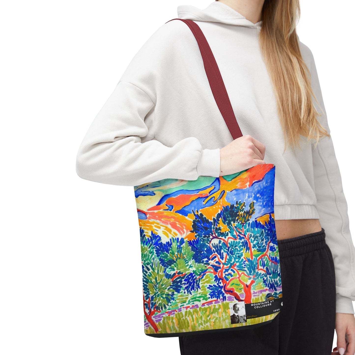 Derain, André - Mountains at Collioure (1905) - Tote Bag