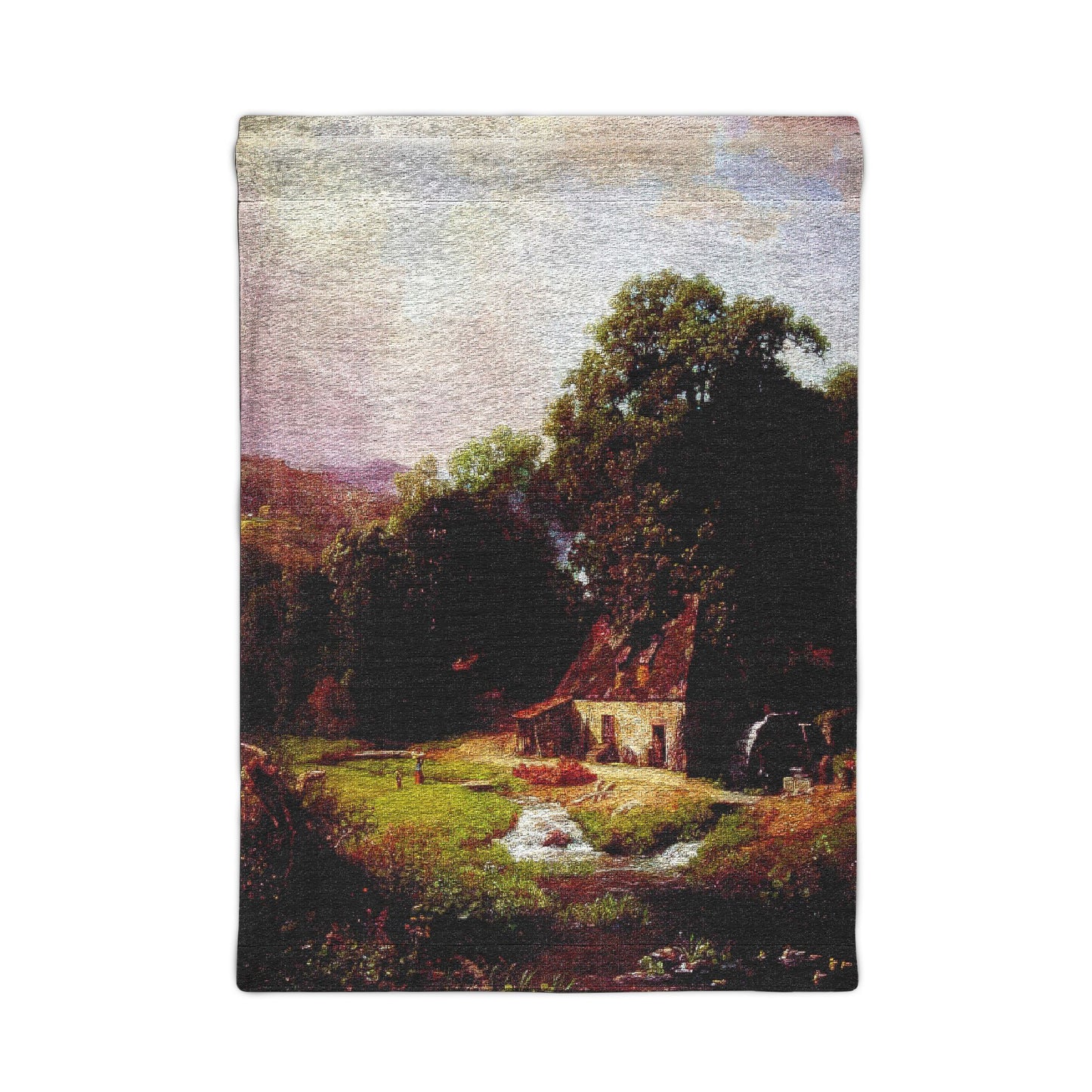 Bierstadt, Albert - The Old Mill  (1855) - Woven Wall Tapestry