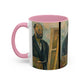 Cézanne, Paul - Portrait of the Artist with a Palette (1890) - Colorful Accent Mugs