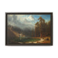 Bierstadt, Albert - Mount Corcoran (1877) - Matte Canvas, Framed
