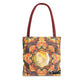 Filiger, Charles - Woman’s Head with Closed Eyes (1893) - Tote Bag