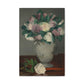 Manet, Édouard - Peonies (1864) - Canvas Block, unframed