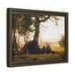 Bierstadt, Albert -  Guerrilla Warfare (1861) - Matte Canvas, Framed