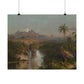 Church, Frederic Edwin - Cotopaxi  (1855) - Satin Posters