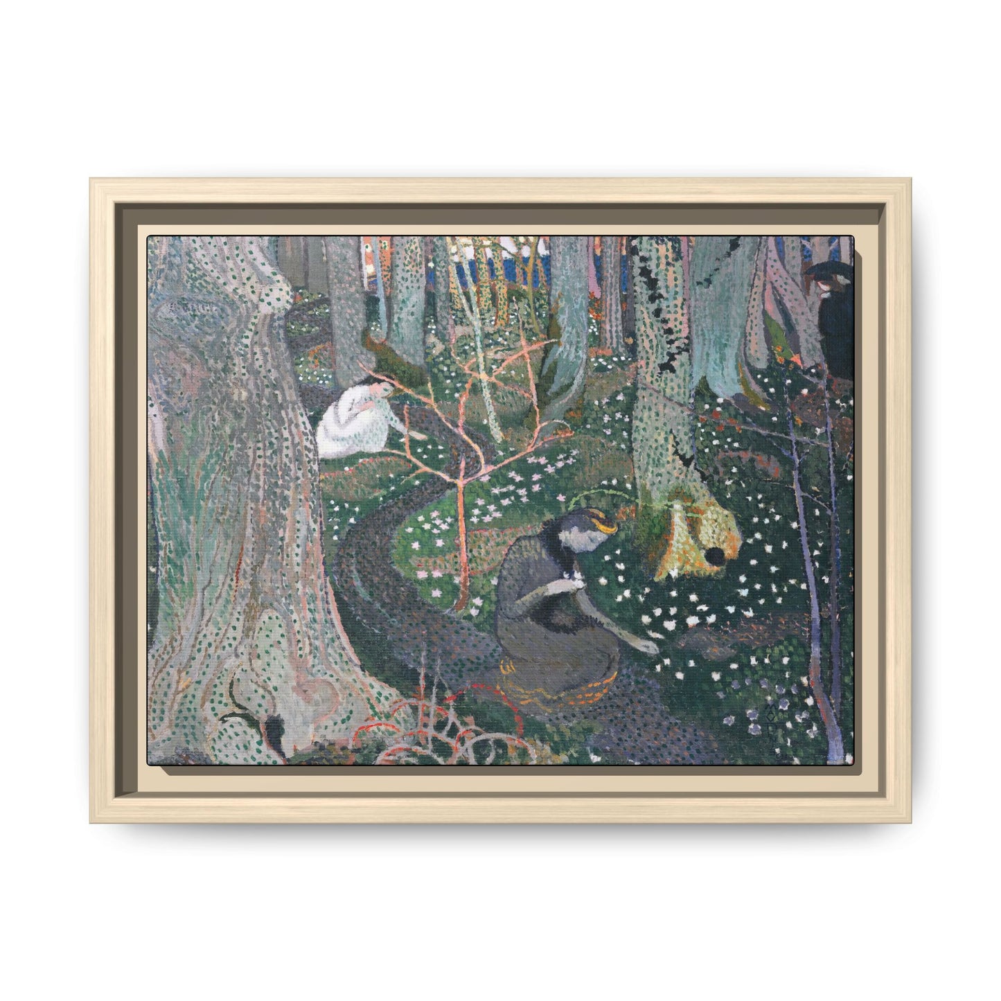 Denis, Maurice - April (1892) - Matte Canvas, Framed