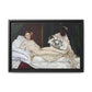 Manet, Édouard - Olympia (1870) - Matte Canvas, Framed