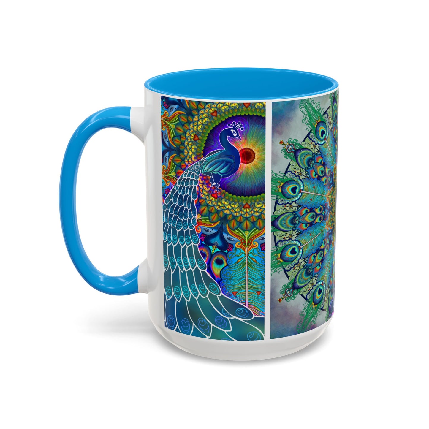 Pacio, Adam - Melek Taus Mandala - Colorful Accent Mugs