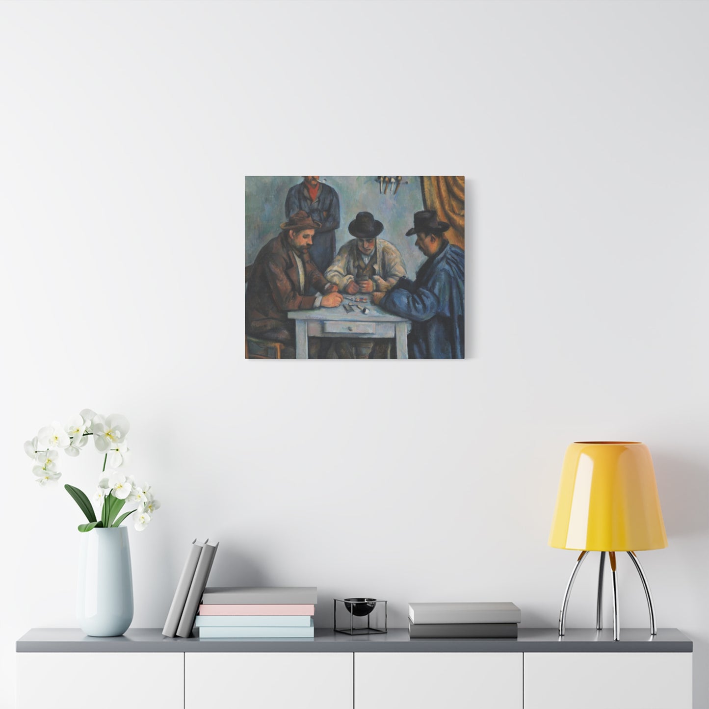 Cézanne, Paul - The Card Players (1892) - Canvas Block, unframed