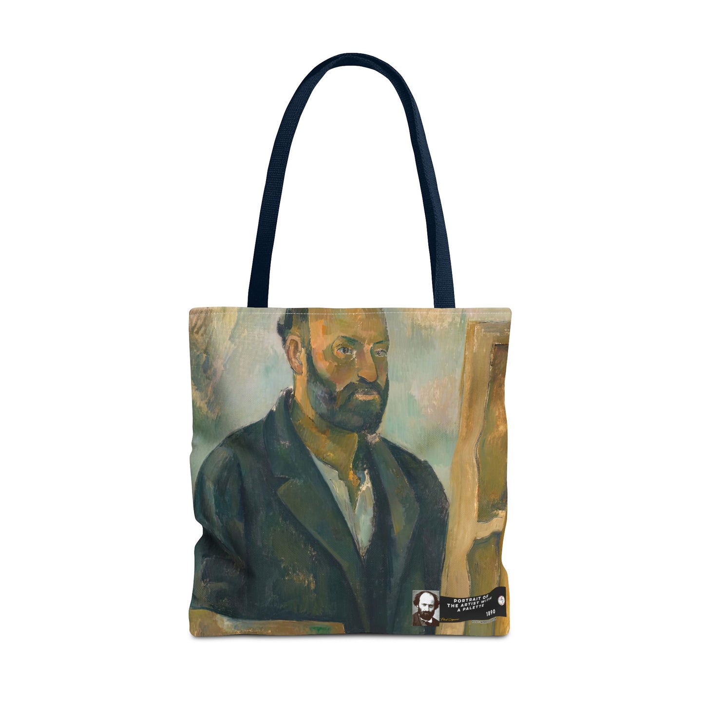 Cézanne, Paul - Portrait of the Artist with a Palette (1890) - Tote Bag