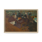 Toulouse-Lautrec, Henri - At the Moulin Rouge (1892) - Matte Canvas, Framed