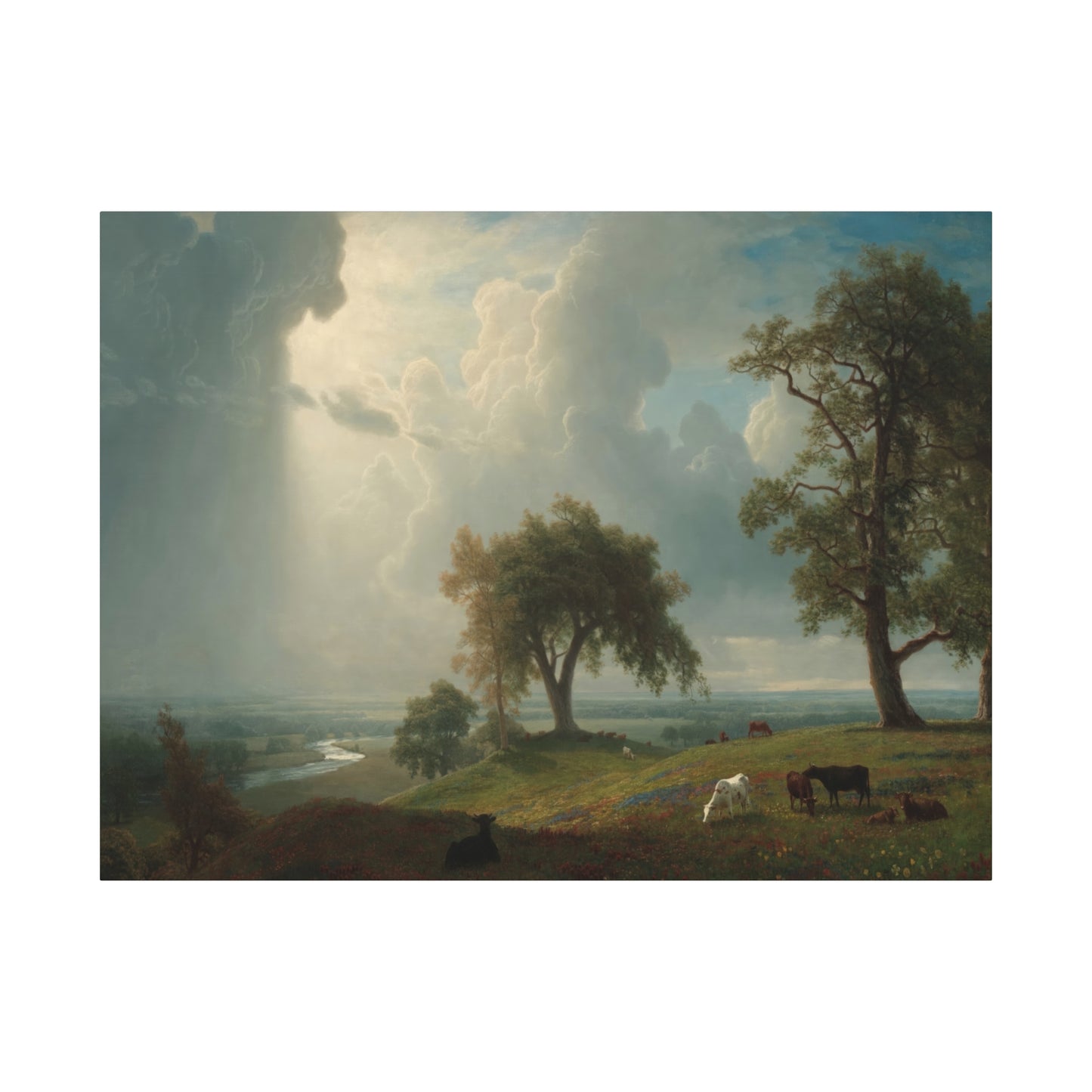 Bierstadt, Albert - California Spring (1875) - Canvas Block, unframed