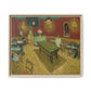 Van Gogh, Vincent - The Night Cafe (1888) - Matte Canvas, Framed