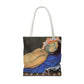 Filiger, Charles - The Recumbent Christ (1895) - Tote Bag