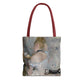 Morisot, Berthe - Woman at Her Toilette (1880) - Tote Bag