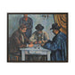 Cézanne, Paul - The Card Players (1892) - Matte Canvas, Framed