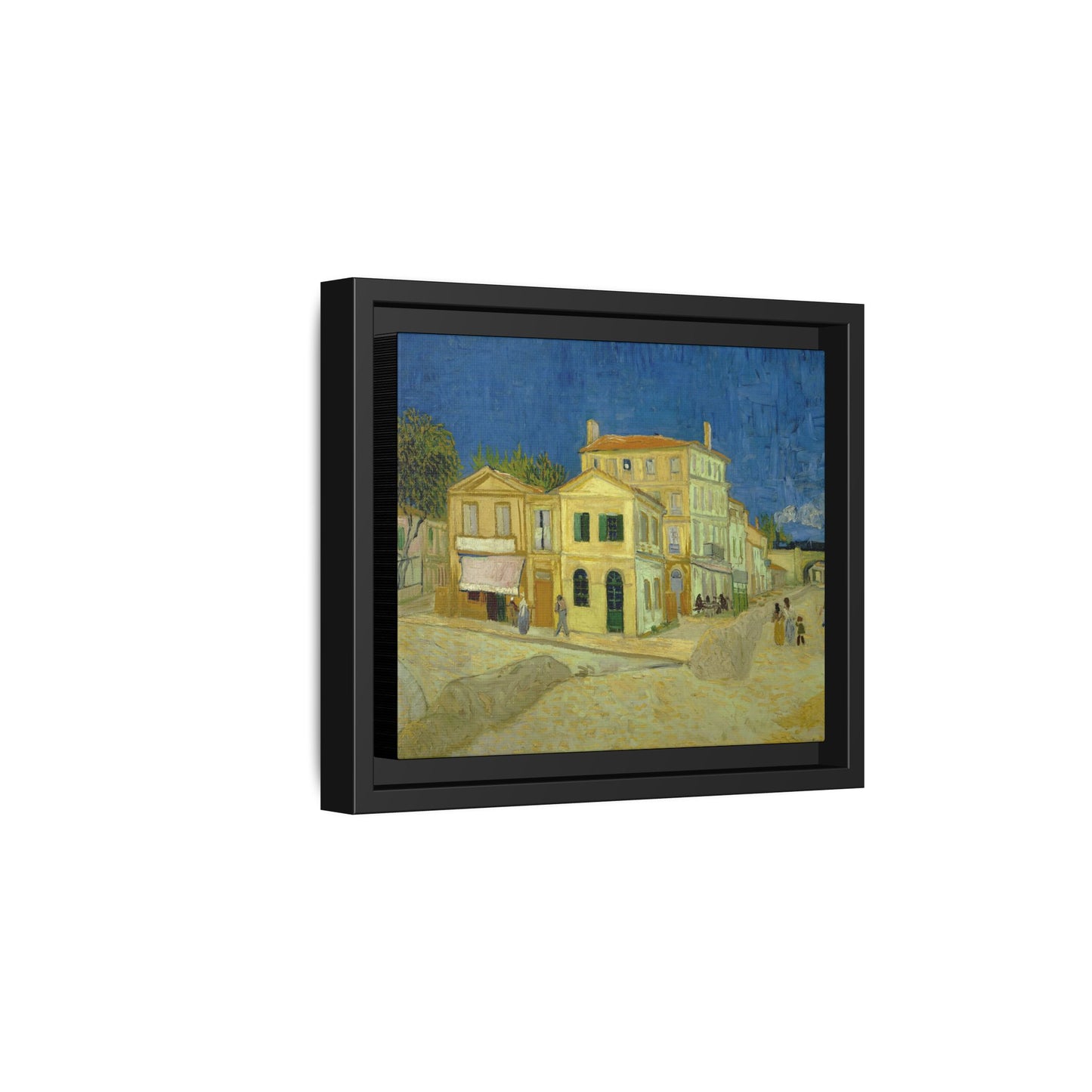 Van Gogh, Vincent - The Yellow House (1888) - Matte Canvas, Framed