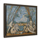Cézanne, Paul - The Large Bathers (1906) - Matte Canvas, Framed