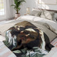 Courbet, Gustave - The Desperate Man (1843) - Arctic Fleece Blanket