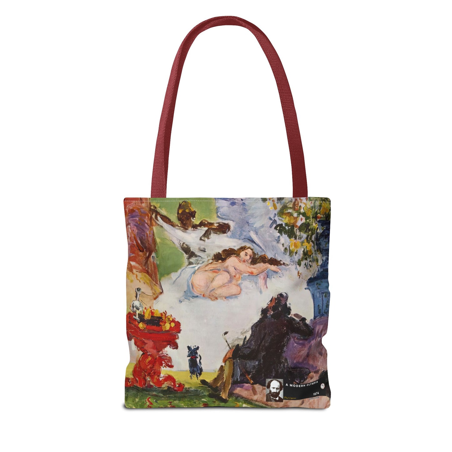 Cézanne, Paul - A Modern Olympia (1874) - Tote Bag