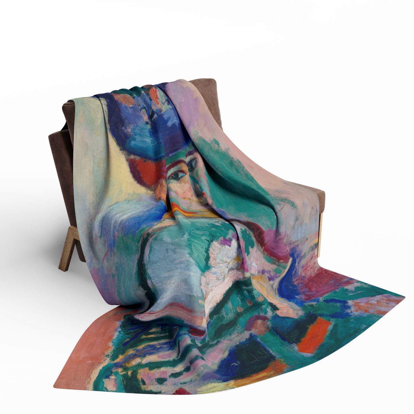 Matisse, Henri - Woman with a Hat (1905) - Arctic Fleece Blanket