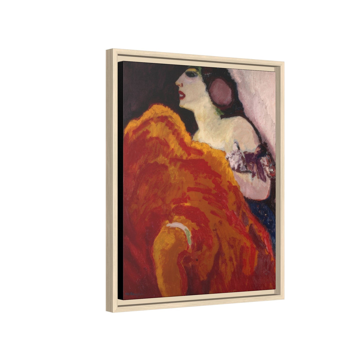 Van Dongen, Kees - The Red Dancer (1907) - Matte Canvas, Framed