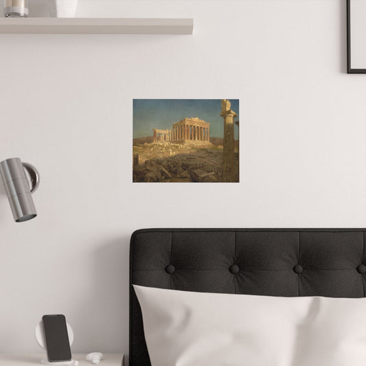 Church, Frederic Edwin - The Parthenon (1871) - Satin Posters