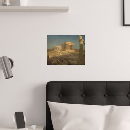 Church, Frederic Edwin - The Parthenon  (1871) - Satin Posters