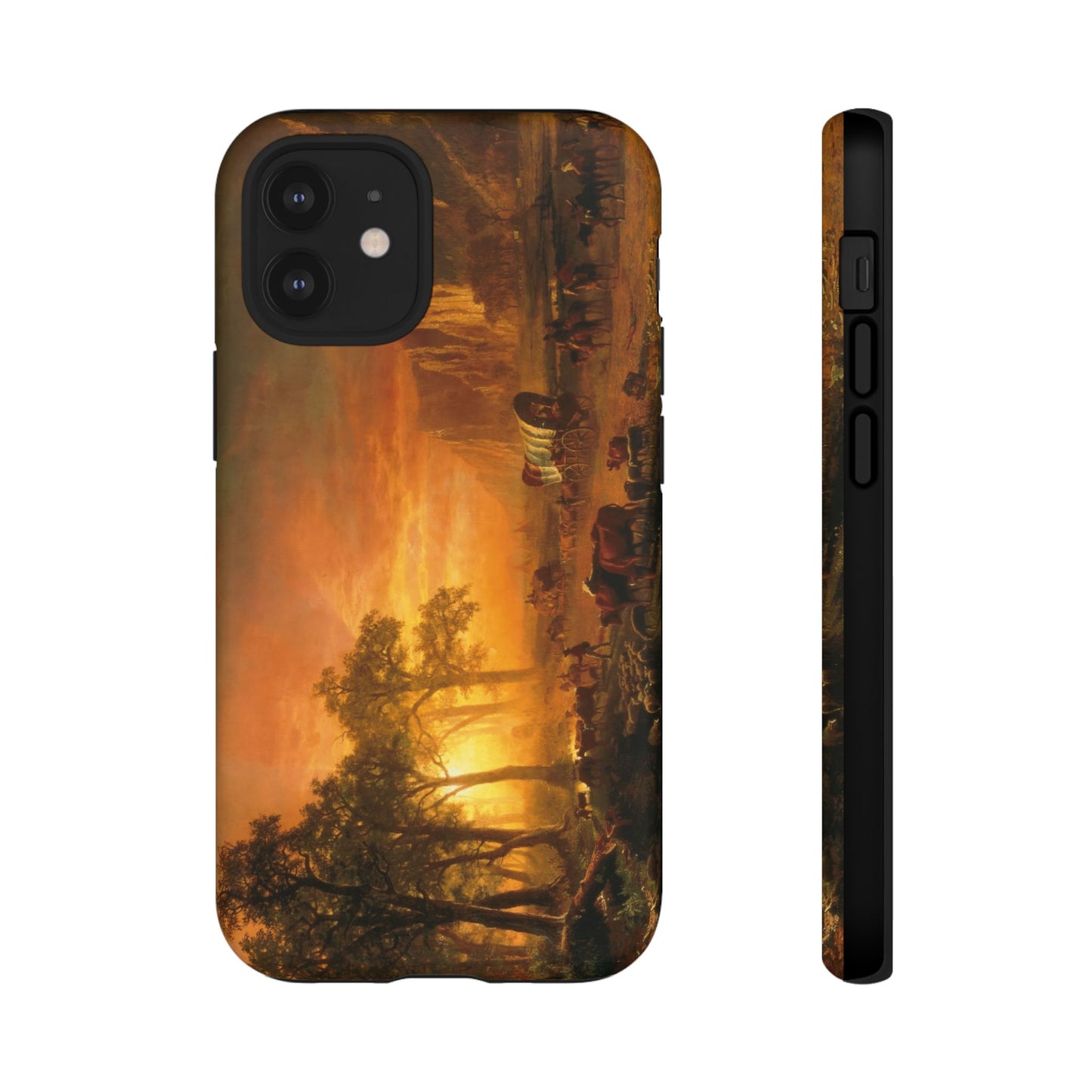 Bierstadt, Albert - Emigrants Crossing the Plains (1867) - Tough Phone Cases