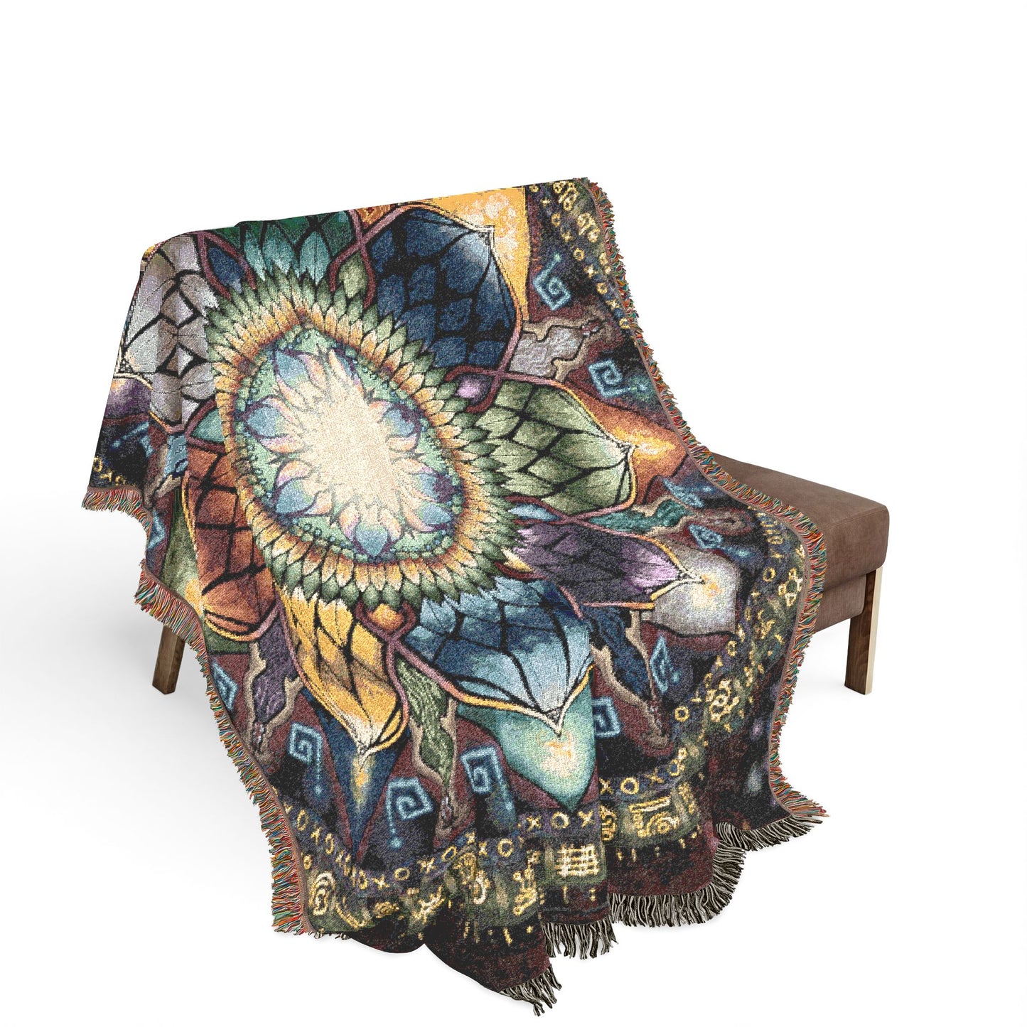 Pacio, Adam - Mystic Jewel Mandala - Woven Blanket