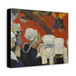 Gauguin, Paul - Vision of the Sermon (1888) - Canvas Block, unframed