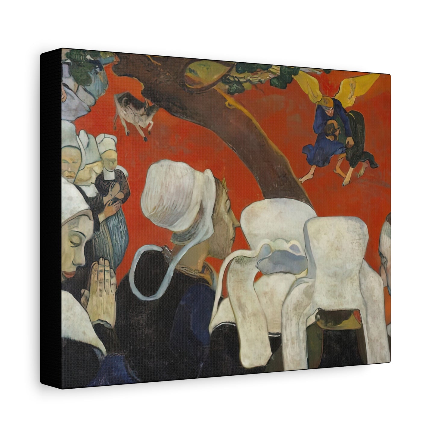 Gauguin, Paul - Vision of the Sermon (1888) - Canvas Block, unframed