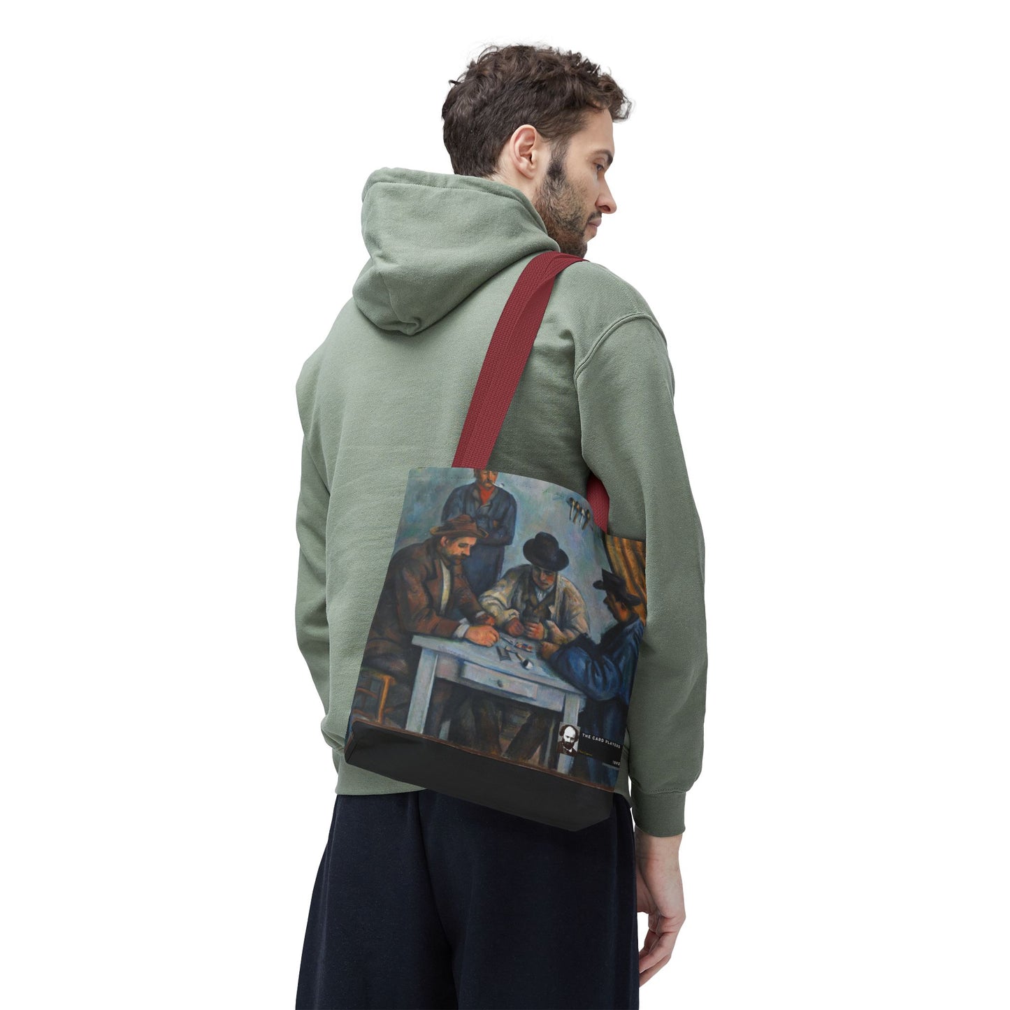 Cézanne, Paul - The Card Players (1892) - Tote Bag