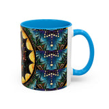 Obsidian Grandmothers Mandala - Colorful Accent Mugs