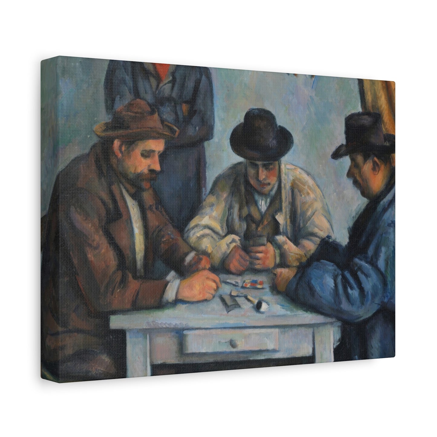 Cézanne, Paul - The Card Players (1892) - Canvas Block, unframed