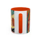 Matisse, Henri - The Joy of Life (1905) - Colorful Accent Mugs