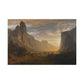 Bierstadt, Albert - Looking Down Yosemite Valley (1865) - Canvas Block, unframed