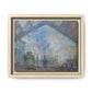 Monet, Claude - Le Gare Saint-Lazare (1877) - Matte Canvas, Framed