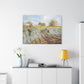 Pissarro, Camille - Hoarfrost (1873) - Canvas Block, unframed