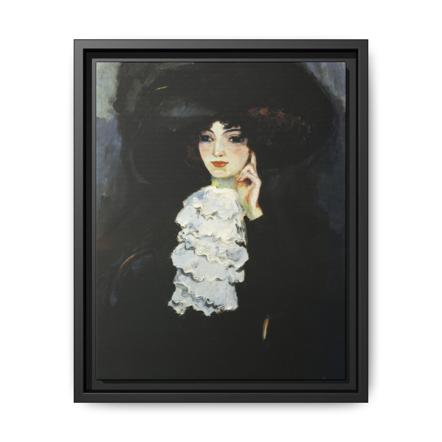 Van Dongen, Kees - Woman with Frill (1905) - Matte Canvas, Framed