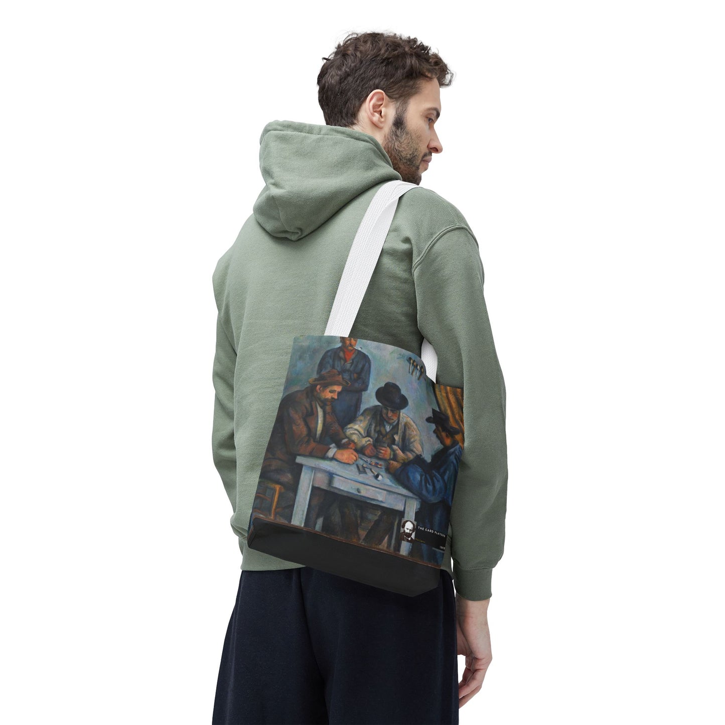 Cézanne, Paul - The Card Players (1892) - Tote Bag