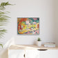 Matisse, Henri - The Joy of Life (1905) - Matte Canvas, Framed