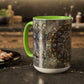 Pacio, Adam - Memento Mori Mandala - Colorful Accent Mugs