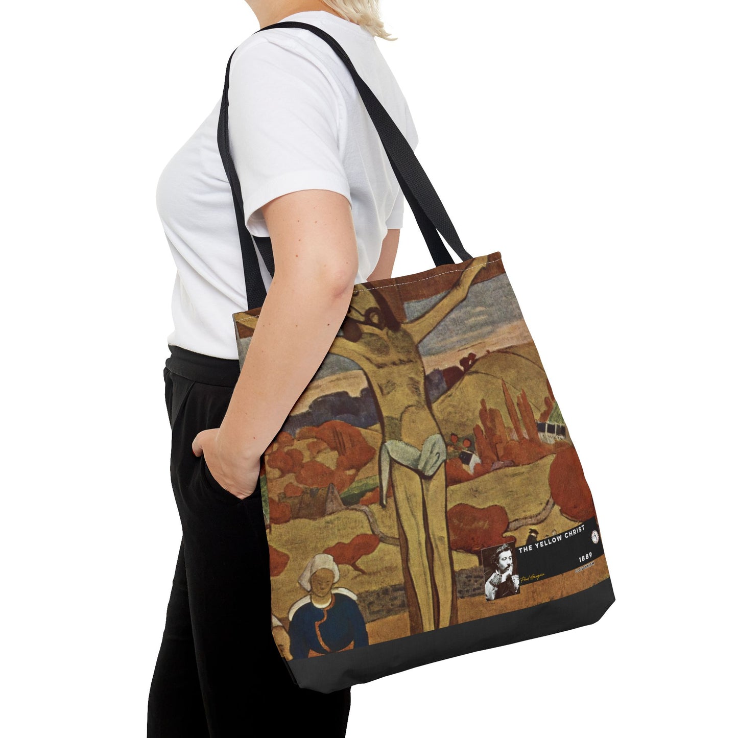 Gauguin, Paul - The Yellow Christ (1889) - Tote Bag