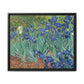 Van Gogh, Vincent - Irises (1889) - Matte Canvas, Framed