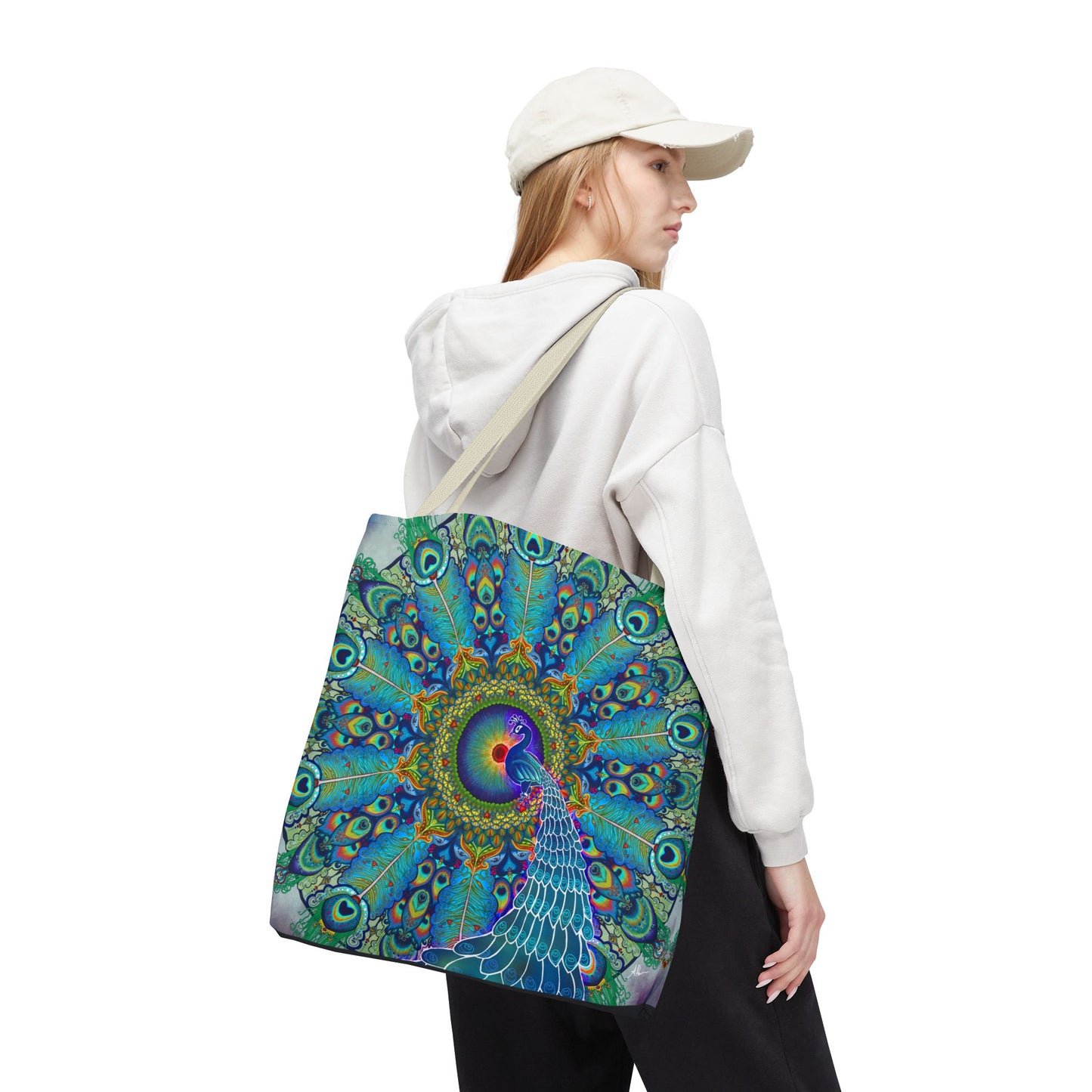 Pacio, Adam - Melek Taus Mandala - Tote Bag