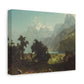 Bierstadt, Albert - Lake Lucerne (1858) - Canvas Block, unframed