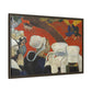Gauguin, Paul - Vision of the Sermon (Jacob Wrestling with the Angel) (1888) - Matte Canvas, Framed